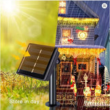 CORTINA AMBAR CON PANEL SOLAR 3 X 3 METROS